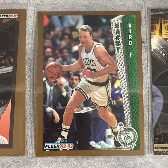PREMIUM LOT Larry Bird 1990 1991 1992 Upper Deck Fleer Stadium Club - Picture 6 of 8